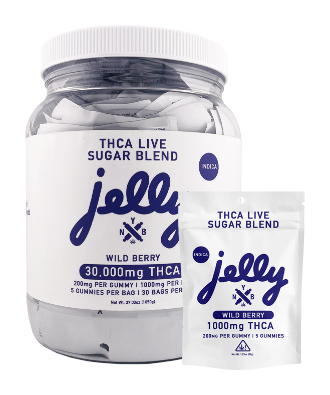 JELLY THCA LIVE SUGAR BLEND 30,000MG JAR