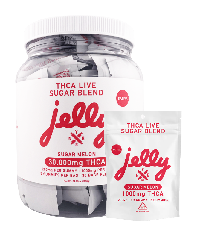 JELLY THCA LIVE SUGAR BLEND 30,000MG JAR