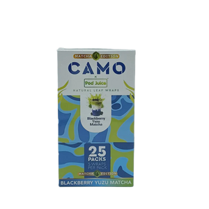 CAMO X POD JUICE WRAPS MATHCA EDITION 25PK / BOX
