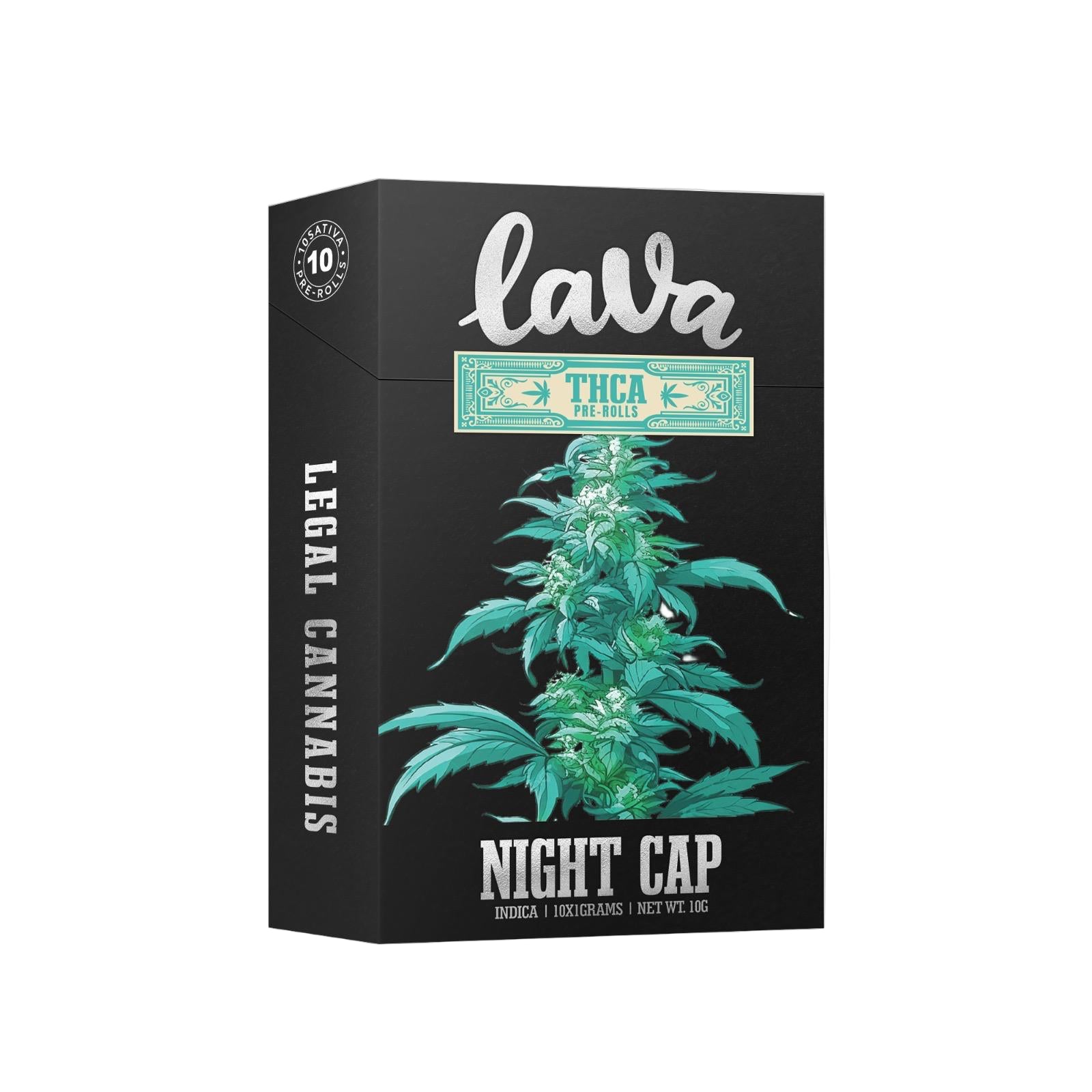 LAVA THCA PRE-ROLLS 1G (10CT/PACK)