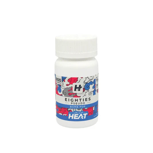 STRAIGHT HEAT EIGHTIES PSEUDO 80MG TABLET (10CT BOTTLE)