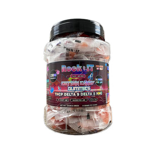 ROCK IT 84,000MG HIGH POTENCY THCP HHC D8 GUMMIES (1200MG PER BAG) (70 BAG DISPLAY)