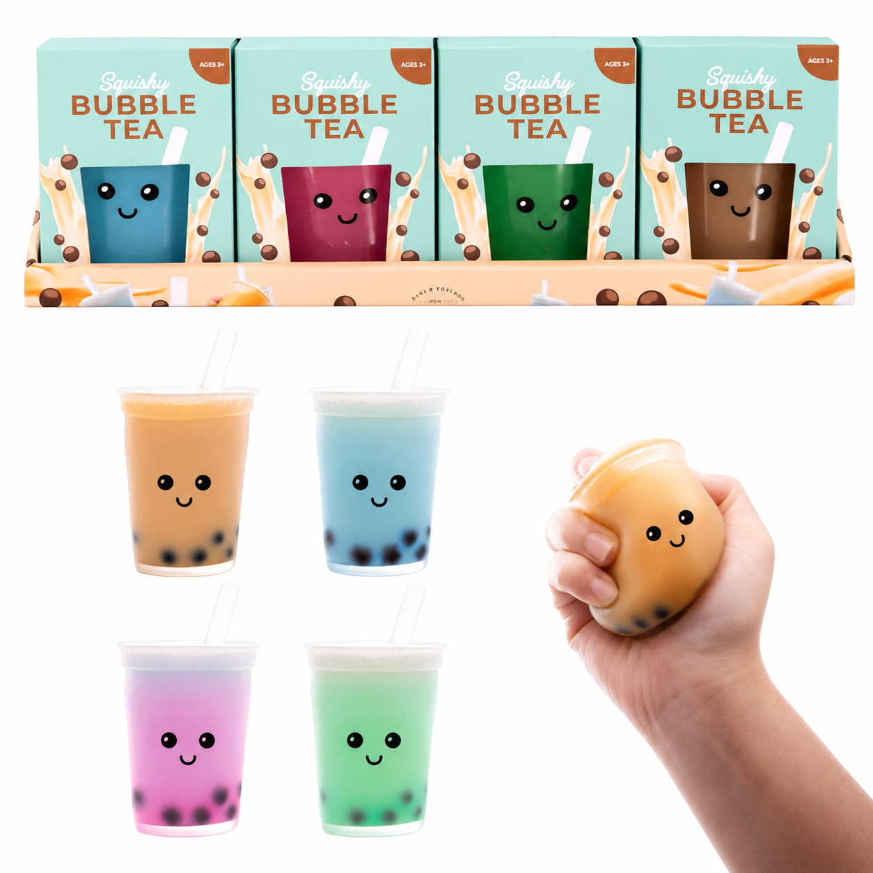 BUBBA TEA SHAPED SQUISHY