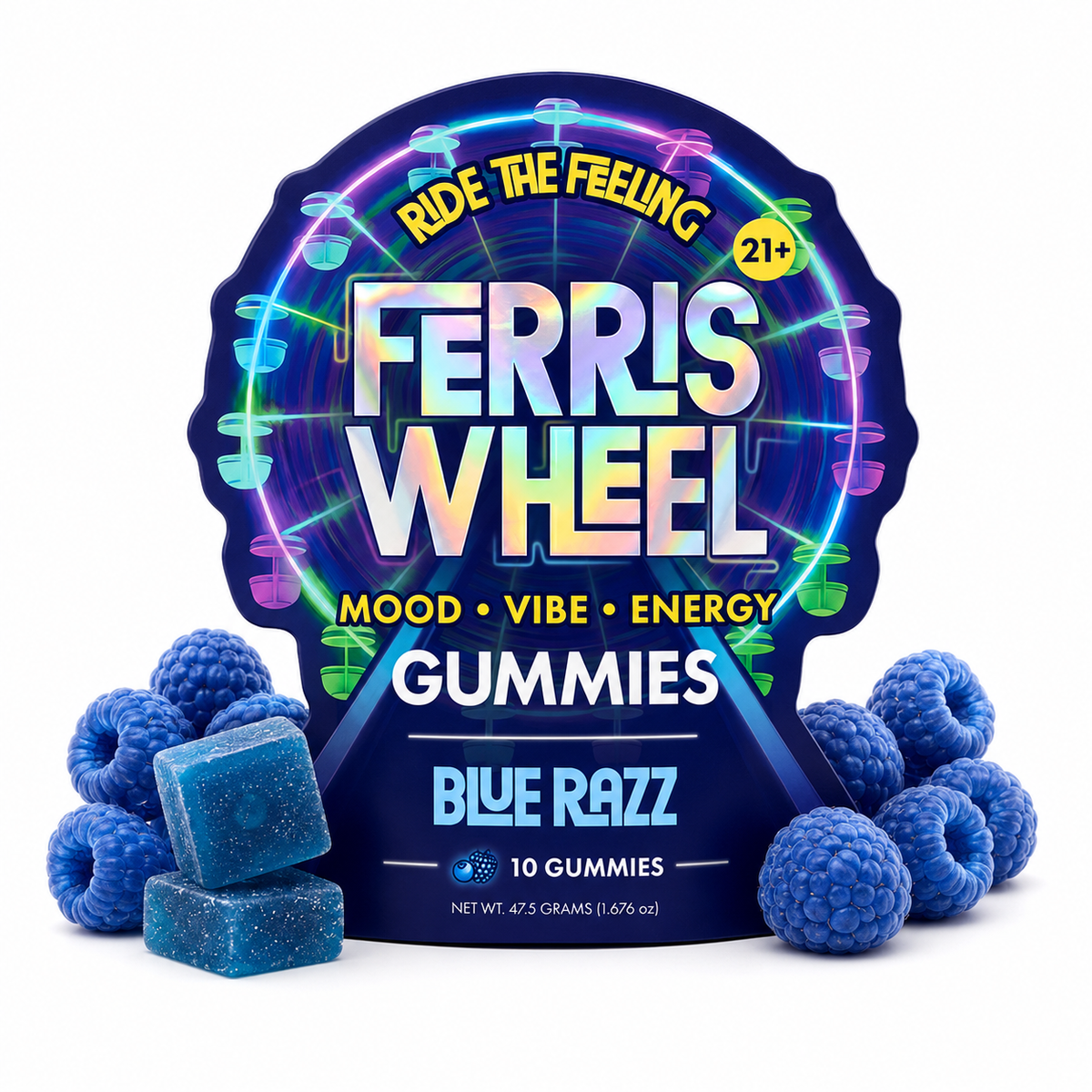 FERRIS WHEEL NOOTROPIC BLEND GUMMIES (10CT BAG)