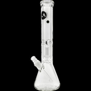 13" 7mm SQUARED SAND BLASTED BEAKER BONG