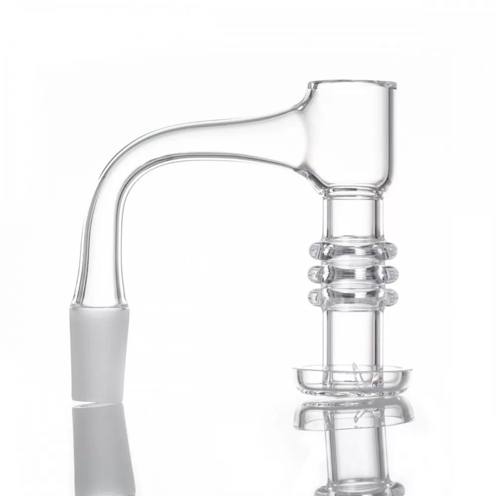 14MM QUARTZ BANGER FULLY WENDED 90 DEGREE ANGLE (QBV1)