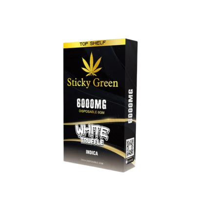 STICKY GREEN TOP SHELF 6GM THC-A DISPOSABLE  Rising Wholesale Inc.