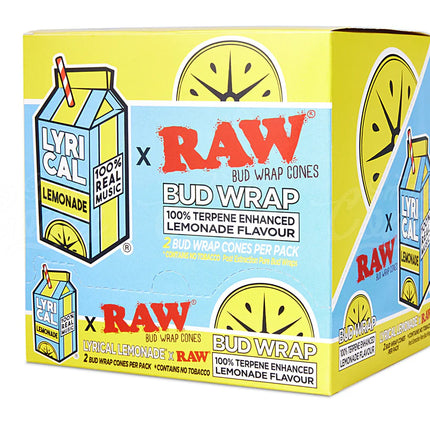 RAW X LYRICAL LEMONADE TERP WRAP CONES (2CT/PK, 12PK/BOX)