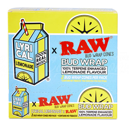 RAW X LYRICAL LEMONADE TERP WRAP CONES (2CT/PK, 12PK/BOX)