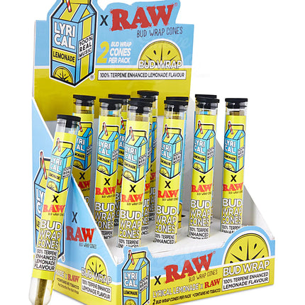 RAW X LYRICAL LEMONADE TERP WRAP CONES (2CT/PK, 12PK/BOX)