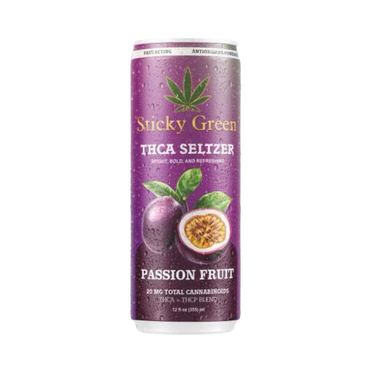 STICKY GREEN  THCA SELTZER 20MG (THCA THCP BLEND) (4 PACK)