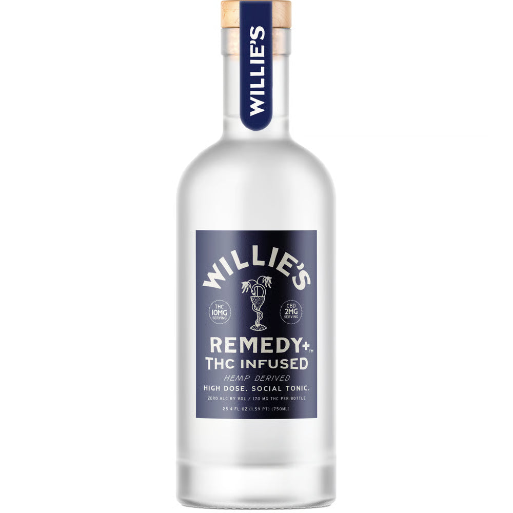 WILLIE'S REMEDY THC INFUSED 170MG SOCIAL TONIC 750ML BOTTLE - HIGH DOSE
