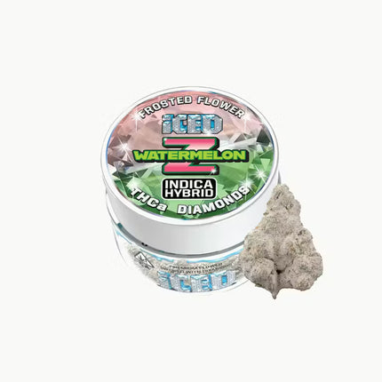 ICED 3.5 GRAM THC-A DIAMOND FROSTED FLOWER