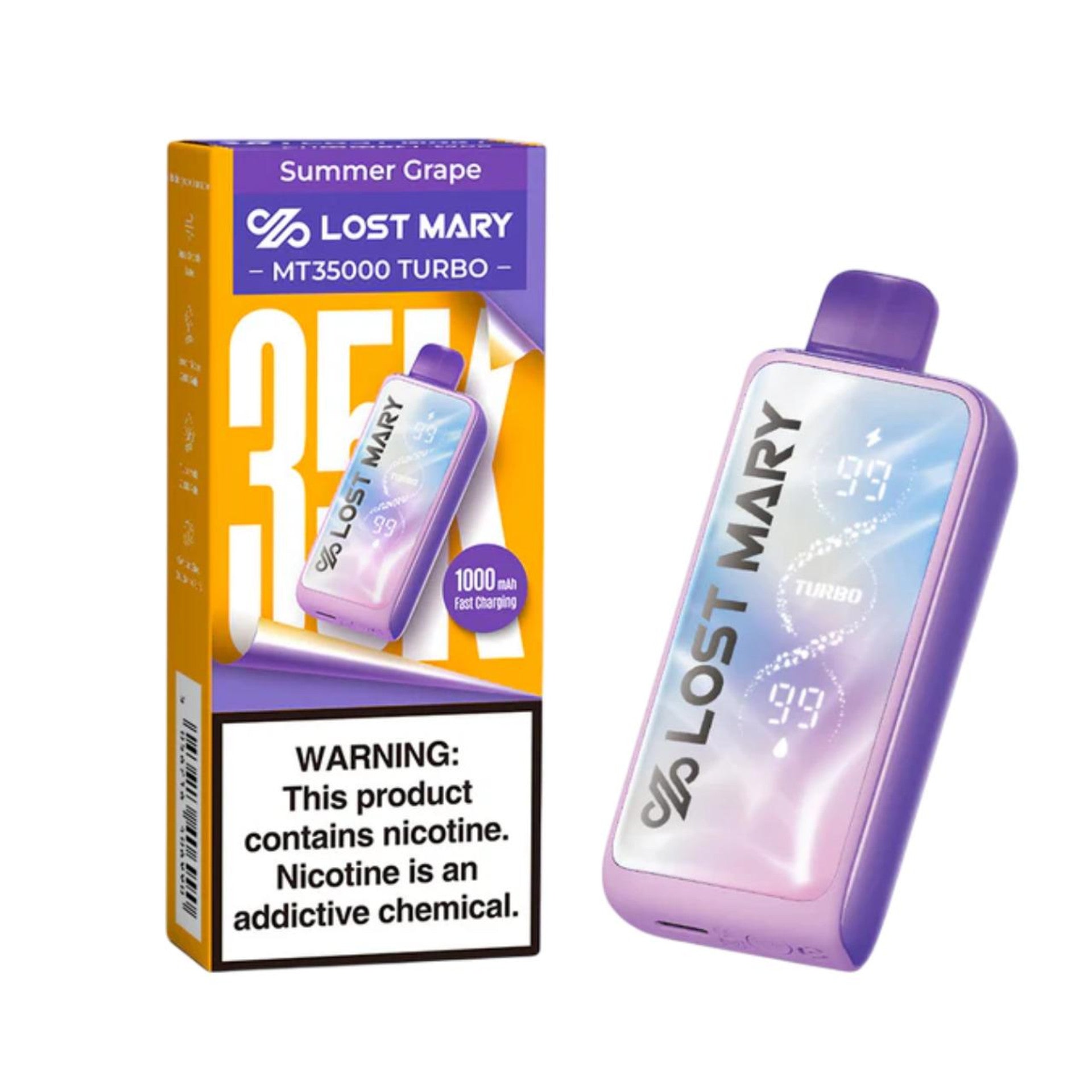 LOST MARY MT35000 5% NIXODINE (5CT DISPLAY)