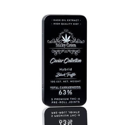 STICKY GREEN CAVIAR COLLECTION PREMIUM THC-A PRE-ROLL JOINT 2G EACH (5CT / PACK)
