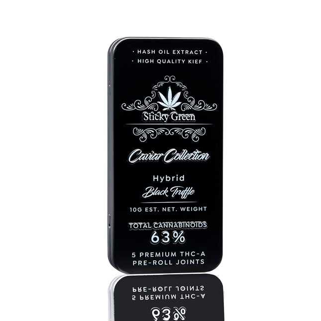 STICKY GREEN CAVIAR COLLECTION PREMIUM THC-A PRE-ROLL JOINT 2G EACH (5CT / PACK)