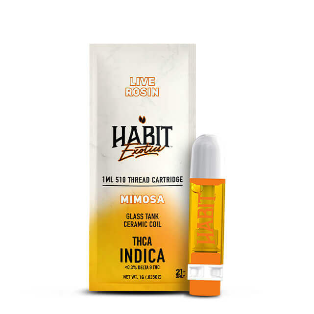 HABIT LIVE ROSIN 1 GRAM THC-A CARTRIDGE