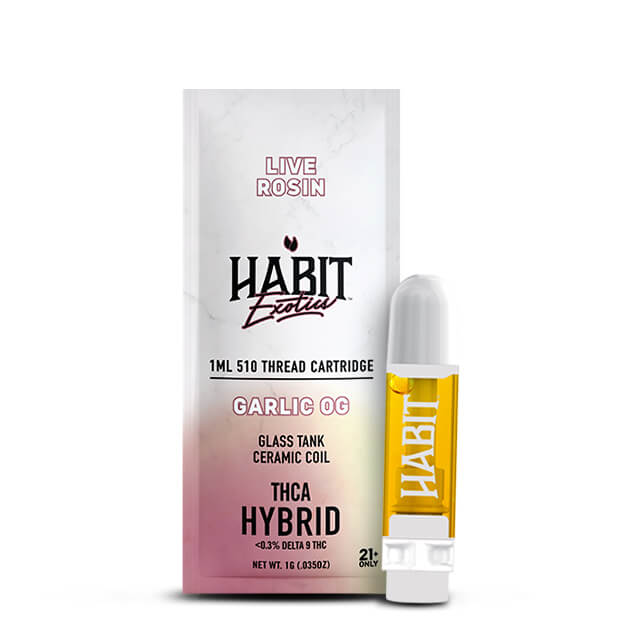 HABIT LIVE ROSIN 1 GRAM THC-A CARTRIDGE