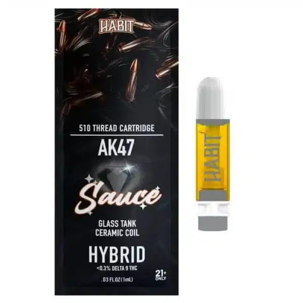 HABIT DIAMOND SAUCE 1 GRAM THC-A CARTRIDGE