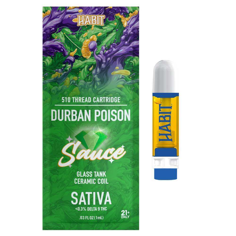 HABIT DIAMOND SAUCE 1 GRAM THC-A CARTRIDGE