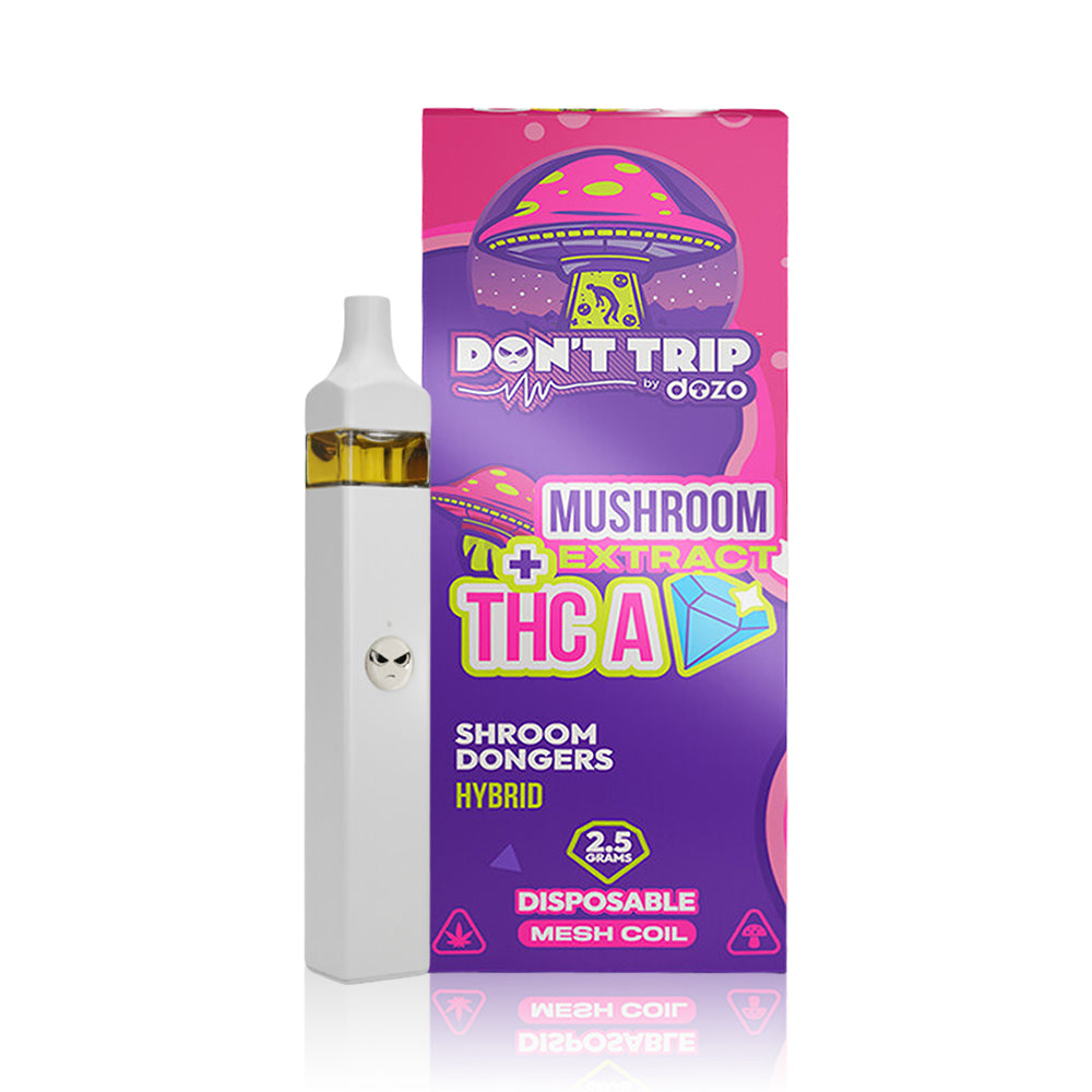 DOZO DON'T TRIP MUSHROOM EXTRACT +THC-A 2.5G DISPOSABLE