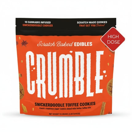 CRUMBLE SCRATCH BAKED DELTA-9 THC INFUSED 300MG EDIBLES