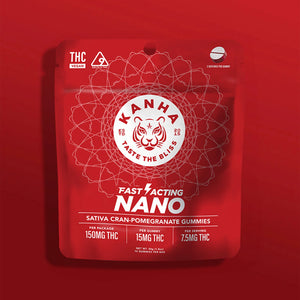 KANHA 150MG D9 FAST ACTING NANO GUMMIES (10CT BAG)