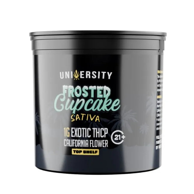 UNIVERSITY 1G EXOTIC THCA FLOWER (25CT JAR)