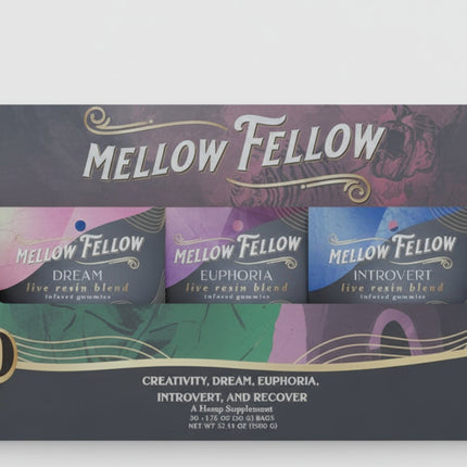 MELLOW FELLOW M-FUSION BLENDS 500mg-30 BAG MIX