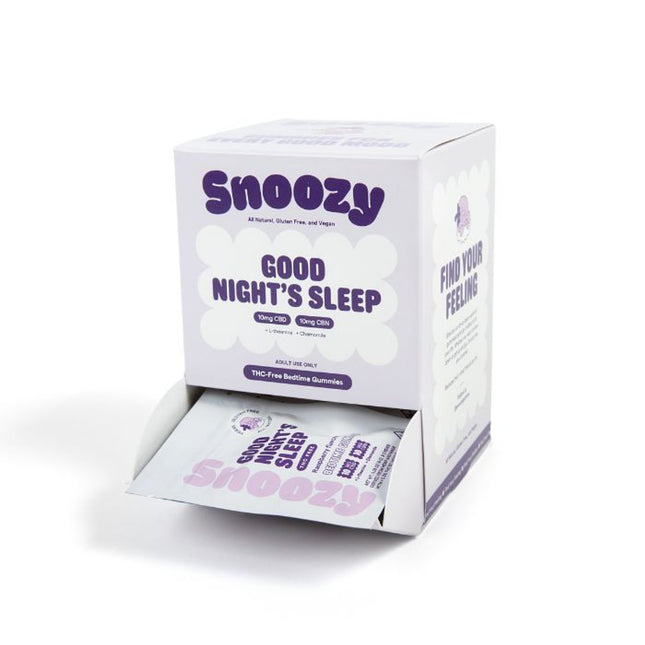 SNOOZY CBD GUMMY BOX (20PK/BOX)