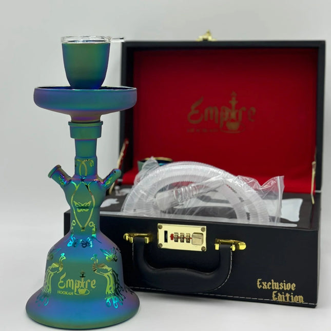 EMPIRE HOOKAH WATERPIPE CASE | PEAFOWL EDITION