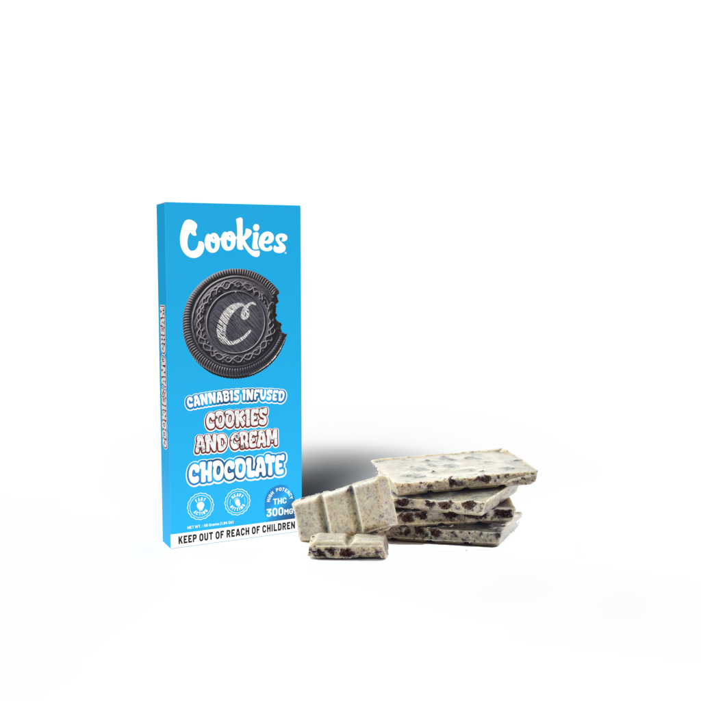 COOKIES 300MG CANNABIS INFUSED MILK CHOCOLATE