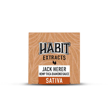 HABIT EXTRACTS 1 GRAM HEMP THC-A DIAMOND SAUCE DAB