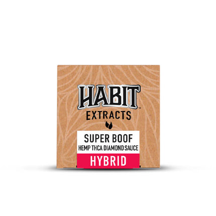 HABIT EXTRACTS 1 GRAM HEMP THC-A DIAMOND SAUCE DAB