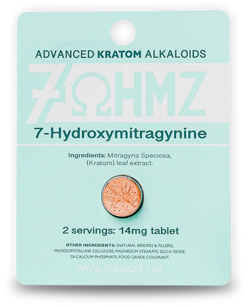 7OHMZ ADVANCED KRATOM ALKALOIDS SINGLE TABLETS 20/PK