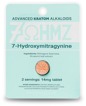 7OHMZ ADVANCED KRATOM ALKALOIDS SINGLE TABLETS 20/PK