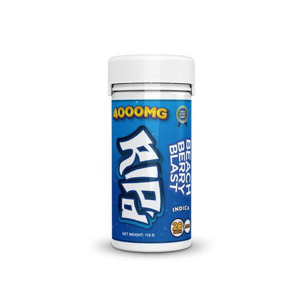 RIP'D WIPEOUT BLEND (D9 | THCP | HHC | D8) 4000MG POTENT GUMMIES (20PC/JAR)