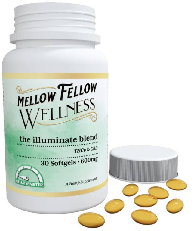 MELLOW FELLOW WELLNESS SOFTGEL CAPSULES 2000mg