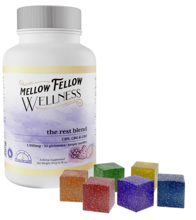 MELLOW FELLOW WELLNESS GUMMIES 1500mg