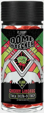 DOMEWRECKER 9THC-A + DELTA-9 + THC-P) GUMMIES 11,000MG / JAR