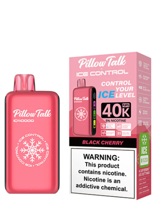 PILLOW TALK IC40000 ICE CONTROL DISPOSABLE VAPE (5CT DISPLAY)