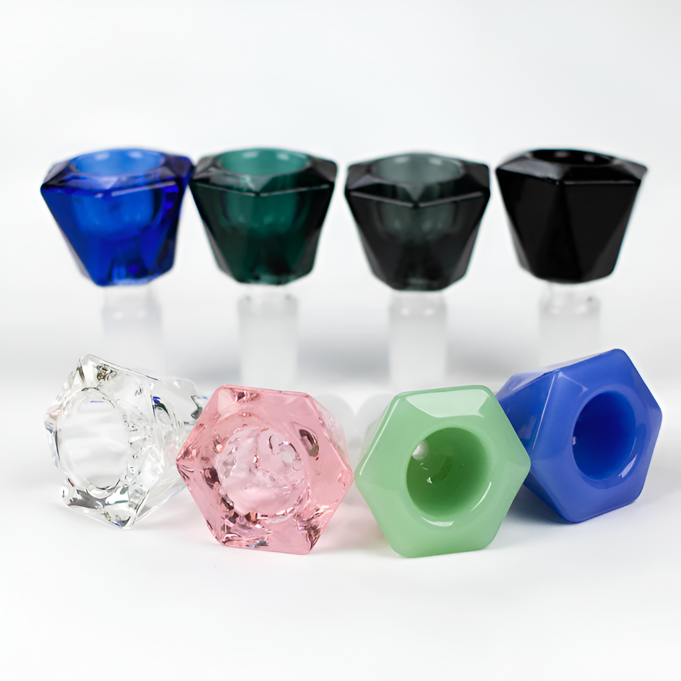 DD GLASS BOWL HEXAGON SHAPE 14MM