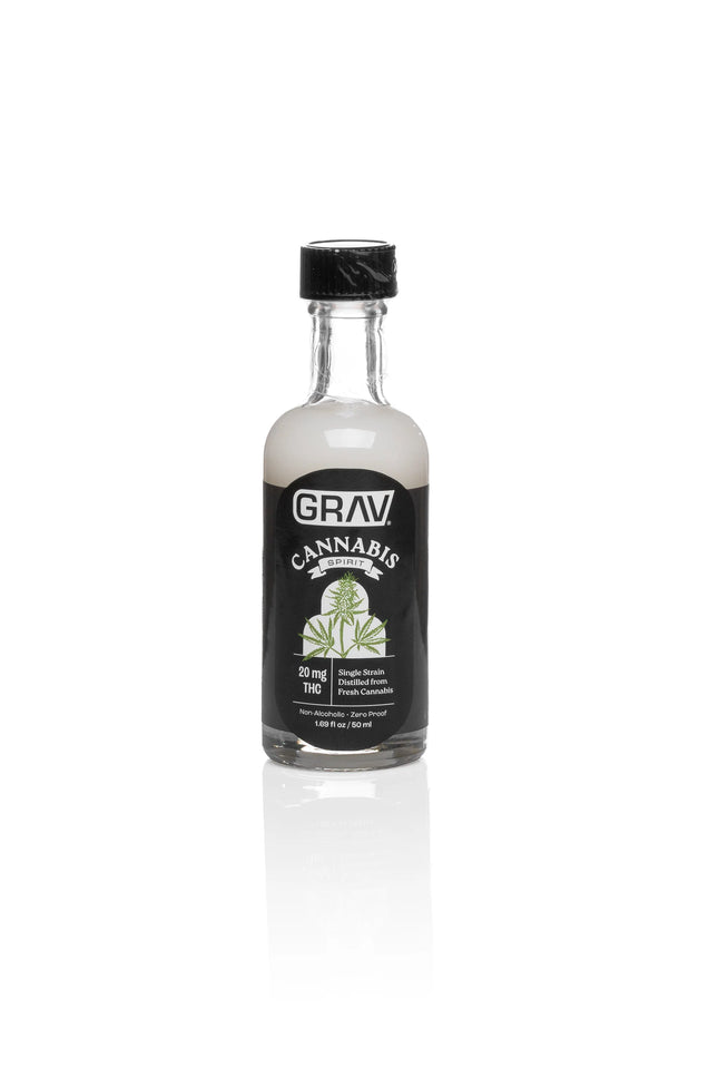 GRAV CANNABIS SPIRIT DRINK 20MG 50ML BOTTLE (12CT DISPLAY)