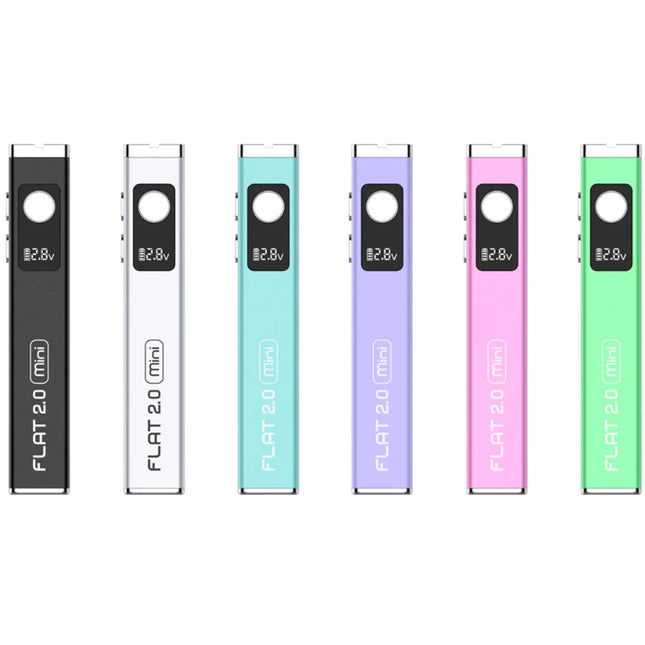 YOCAN FLAT MINI 2.0 BATTERY (12CT DISPLAY) | ASSORTED COLORS