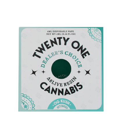 TWENTY ONE CANNABIS 4ML DISPOSABLE