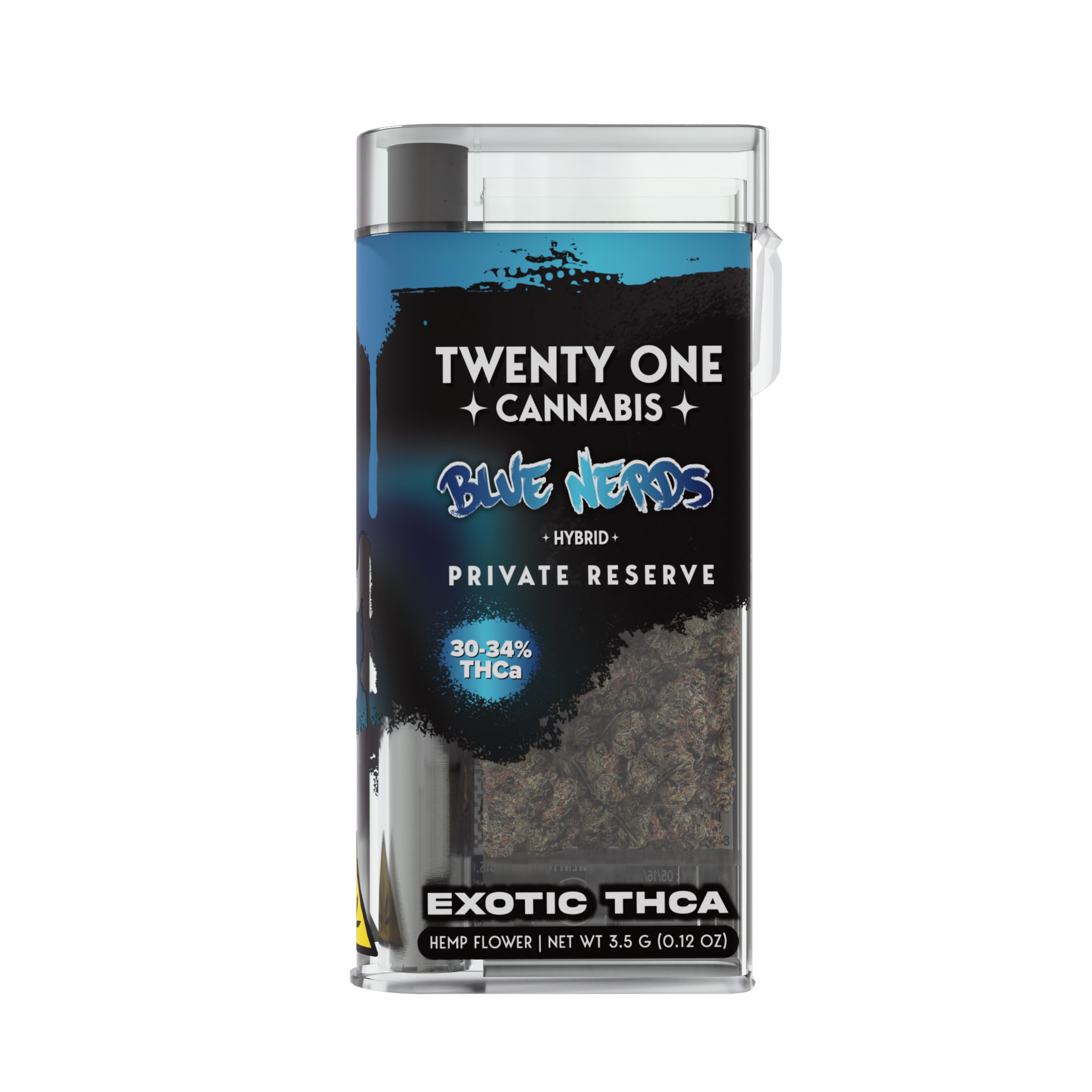 TWENTY ONE CANNABIS PRIVATE RESERVE 3.5 GRAM THC-A ONE HITTER