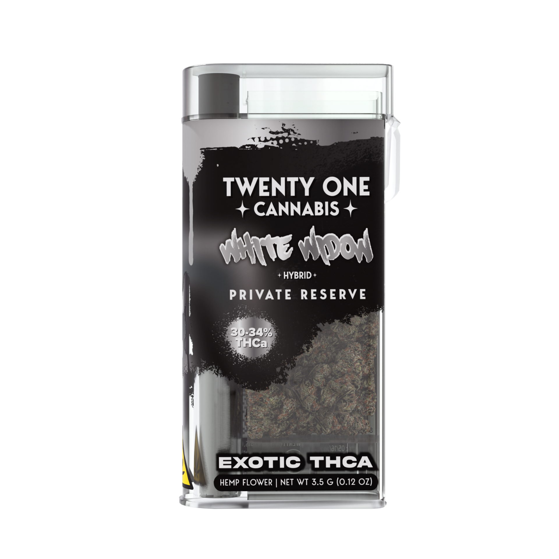 TWENTY ONE CANNABIS PRIVATE RESERVE 3.5 GRAM THC-A ONE HITTER