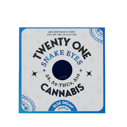 TWENTY ONE CANNABIS 4ML DISPOSABLE
