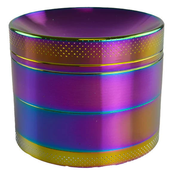 HERB METAL GRINDER 63MM RAINBOW DESIGN
