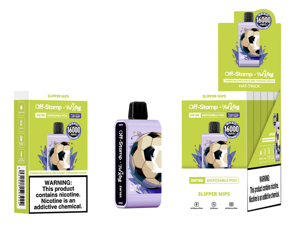 OFF-STAMP X POD KING SW16K DISPOSABLE POD (5CT DISPLAY) Rising Wholesale Inc. OFF-STAMP X POD KING SW16K DISPOSABLE POD (5CT DISPLAY) Rising Wholesale Inc.